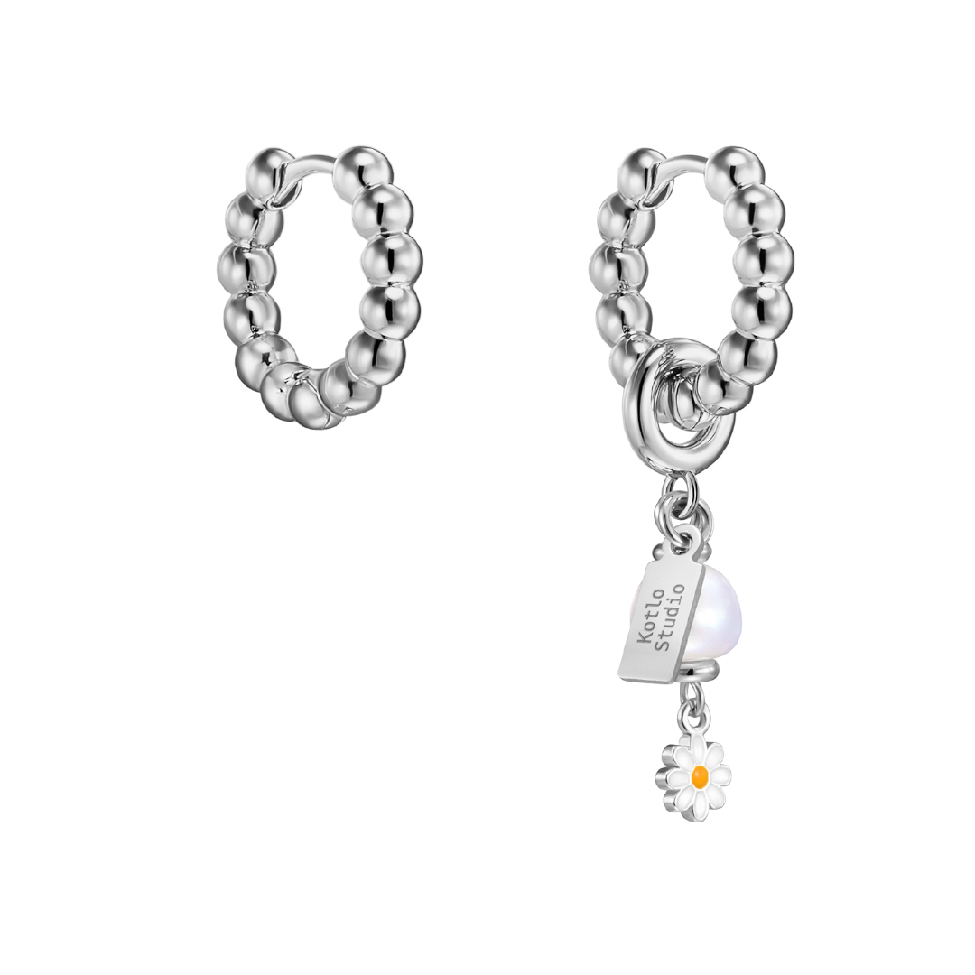

Серьги Picnic on the grass Silver Earrings