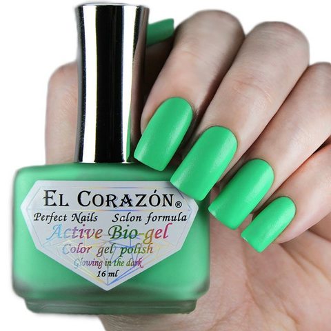 El Corazon 423/ 485 active Bio-gel / Luminous зелёный