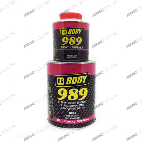 Body Грунт-наполнитель 989 EPOXY PRIMER 4:1 2К (1л+ 732 EPOXY 0,25л)