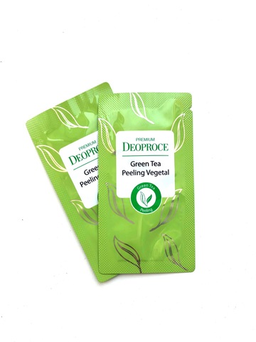 Deoproce premiumg green tea peeling vegetal 1,5 мл