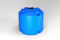 Ёмкость пластиковая пищевая ЭкоПром TR 5000 л. вертикальная транспортная (200x200x188см;желтый) - арт.555351