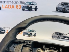 Анатомический руль в коже Lada Vesta ver 2.0