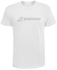 Теннисная футболка Babolat Exercise Tee Men - white