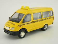 GAZ-3221 Gazelle Route Taxi restyling Agat Mossar Tantal 1:43