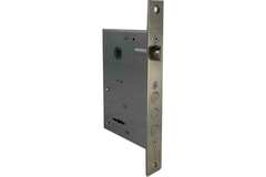 Замок Кремень врезной 1.04.27(сувальдный,3стержня12мм,под фалевую ручку,универсальный,85мм)(Эльбор) (00001535)