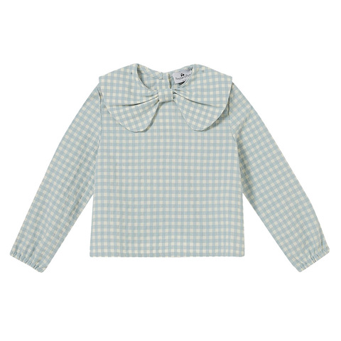 Блуза Raspberry Plum (Модель Gingham Blue) купить в Babyswag