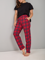 Брюки Б-18/краснклетка