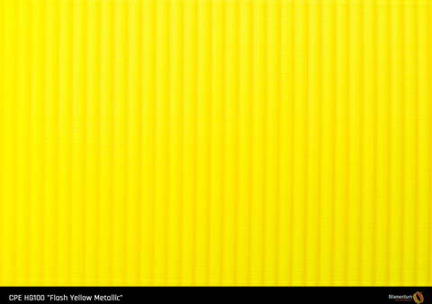 Пластик для 3D-принтера Fillamentum CPE HG100 Flash Yellow Metallic