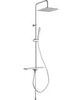 Aquanet 243323 AF430-70-S-C Pragmatic S, Душ.колонна, квад.верх.душ пласт.250х250мм., без смес., хром (243323)