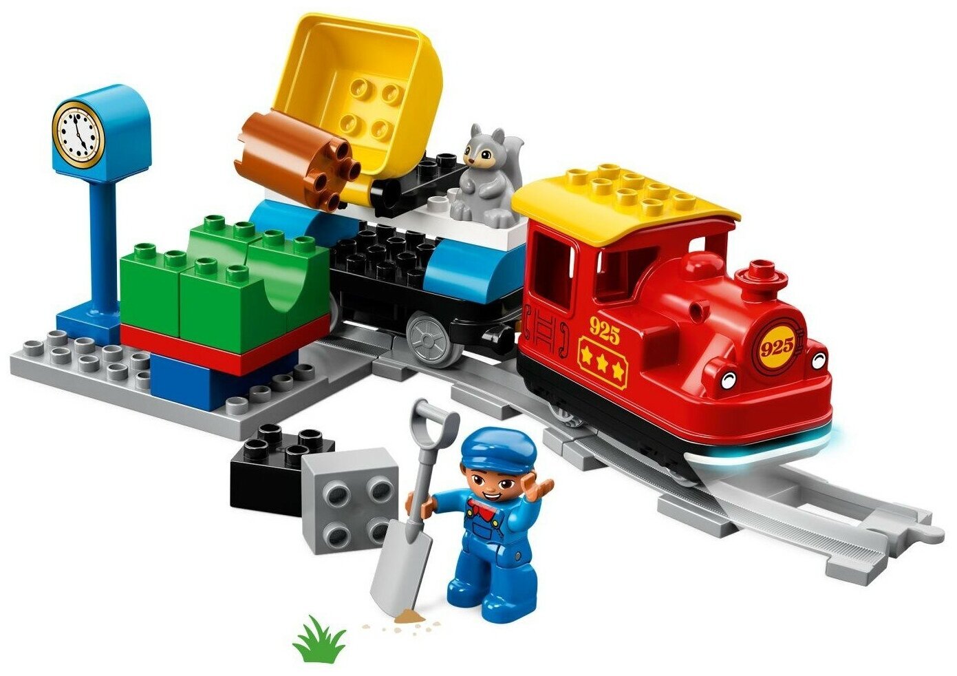 Конструктор LEGO DUPLO Town 10874 Поезд на паровой тяге 10874 купить в  интернет-магазине Layon.ru