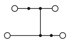 PTTB 2,5-PV BU-Двухъярусные клеммы