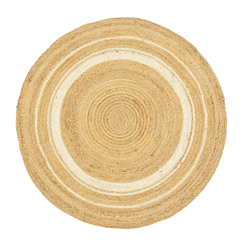 Ковер круглый с вставками 90см Tkano