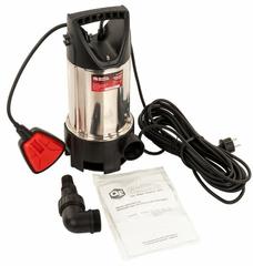 Дренажный насос QUATTRO ELEMENTI Drenaggio  750 F Inox (750 Вт, 12000 л/ч, для грязной, 7.5 м, 5,0 кг, нерж.сталь корпуса) (Арт. 770-728)