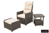 Комплект уличной мебели B:Rattan MANCHESTER OTTO SET 2, цвет венге