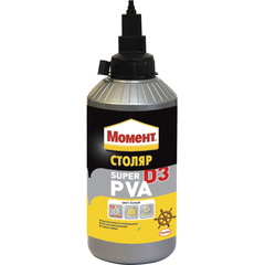 КЛЕЙ МОМЕНТ-СУПЕР СТОЛЯР ПВА D3 750г (1/9) ХЕНКЕЛЬ