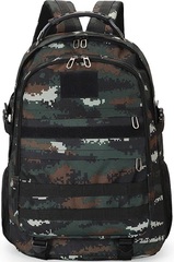 Рюкзак тактический 40 л Skully Tactic RWZS30 пиксель черно-зеленый