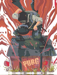 Картина по номерам PUBG