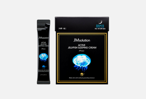 JMsolution Ночная увлажняющая маска с экстрактом медузы JMsolution Active Jellyfish Sleeping Cream Prime