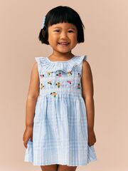 Сарафан для девочки Next E99-255, Голубой