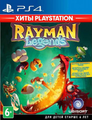 Rayman Legends (диск для PS4, Хиты PlayStation,  полностью на русском языке)