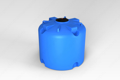 Емкость для КАС ЭкоПром TR 3000 л. вертикальная транспортная (170x170x160см;красный) - арт.555359