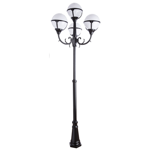 Уличный светильник Arte Lamp Monaco A1497PA-4BK