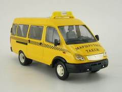 GAZ-3221 Gazelle Route Taxi restyling Agat Mossar Tantal 1:43