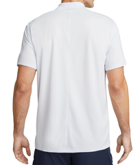 Теннисное поло Nike Court Dri-Fit Pique Polo - football grey/white