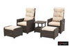 Комплект уличной мебели B:Rattan MANCHESTER OTTO SET 2, цвет венге