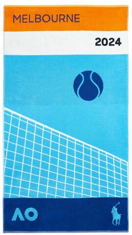 Теннисное полотенце Australian Open x Ralph Lauren Player Towel - blue