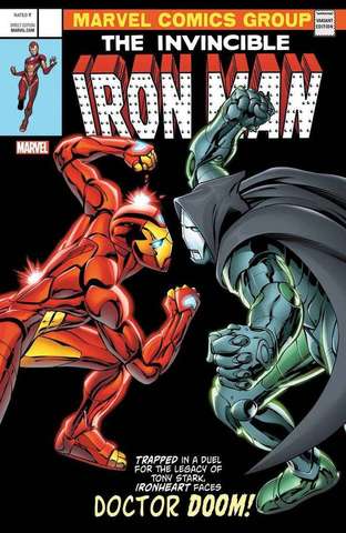 The Invincible Iron Man # 593 Lenticular Cover