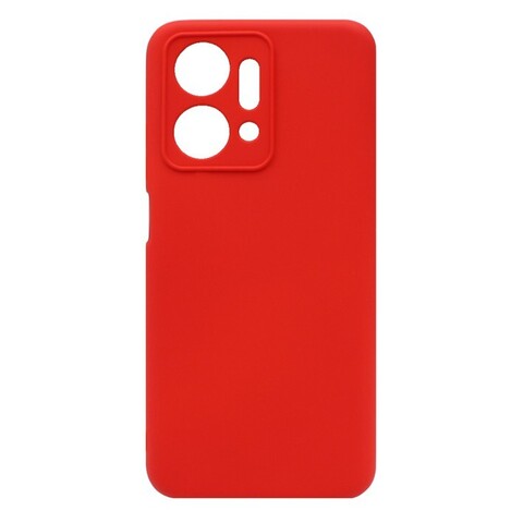 Силиконовый чехол Silicone Cover для Honor X7A (Красный)