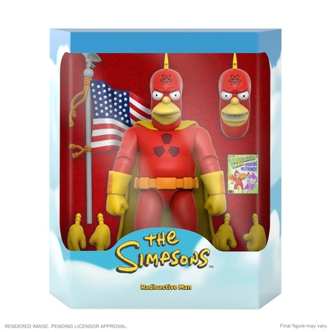 Фигурка Ultimate Super7 The Simpsons: Radioactive Man
