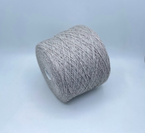 Zegna Baruffa (пр.Италия), art.Forma ,3/15 500м/100гр. 50%Меринос, 20%Ангора, 15%Вискоза, 20%Полиамид, цвет-Серый меланж, арт-31917