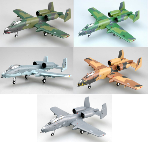 Модель Американский Штурмовик A-10 Thunderbolt II масштаб 1:72
