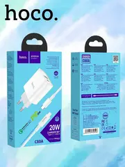 Зарядное устройство C80A Rapido USB / Type-C с кабелем