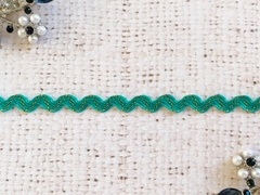 Тесьма "Вьюнок" люрекс золото, ш. 4-5 мм, пр-во Россия