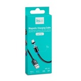 Кабель USB - Lightning 2A магнитный ISA MC-02 1,2м (120 см) (Синий)