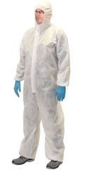 Комбинезон одноразовый спанбонд 60 гр/м2 белый