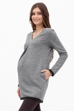 Туника для беременных 07115 серый