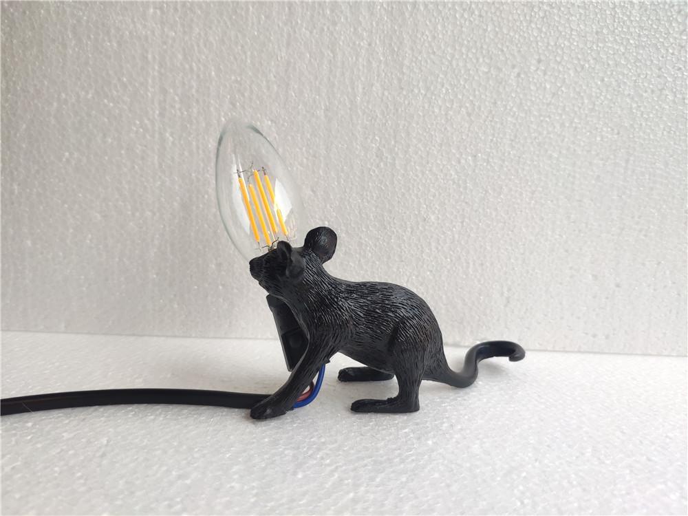 Настольная лампа Seletti style Mouse Lyie Down