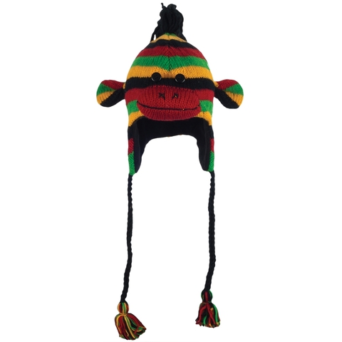 Картинка шапка с ушами Knitwits Rasta  - 1