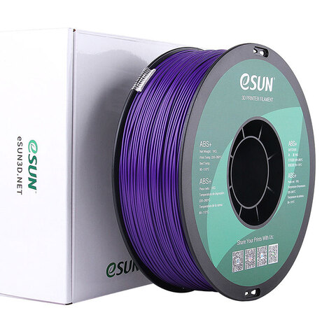 Катушка ABS+ пластика Esun, 1.75 мм, 1 кг, пурпурная