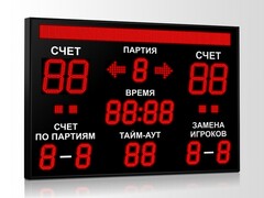 Табло для волейбола Импульс 721-D21x4-D15x11-S8x128xP10-S4-A2