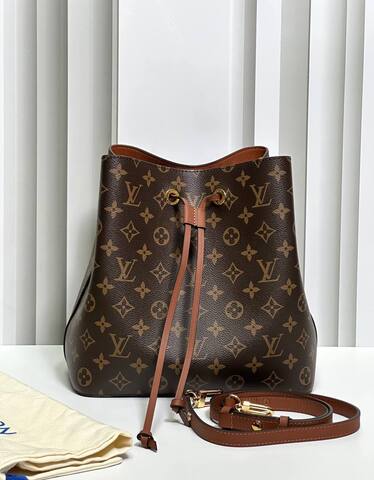 Сумка Louis Vuitton Neonoe MM (коричневая фурнитура)