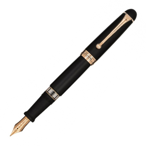 Перьевая ручка Aurora 88 Big Black PGT, перо — F, в подарочной коробке