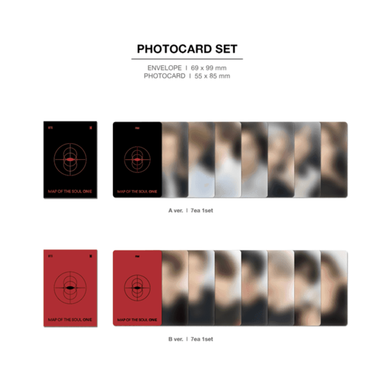 Купить Набор BTS - BTS MAP OF THE SOUL ON:E DC | Stars Store K-POP