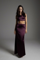 Юбка из атласа