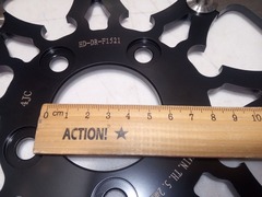 Диск тормозной задний на Harley Davidson TOURING Road Glide, Electra Glide, Road King и другие / плавающий