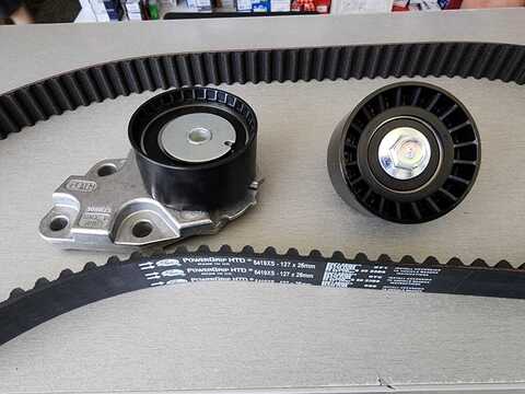 РЕМКОМПЛЕКТ ГРМ DOHC NEXIA, CRUZE, LACETTI, AVEO ДВИГАТЕЛЬ D3 (РЕМЕНЬ, 2 РОЛИКА) GATES